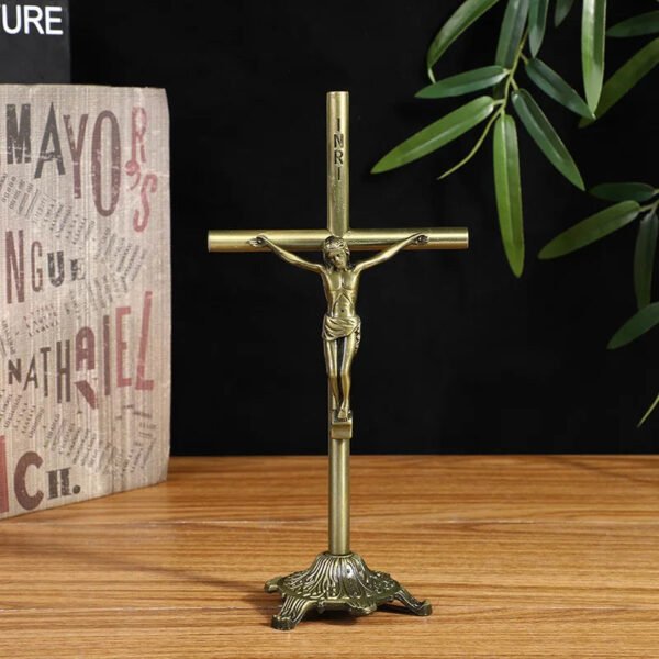 Christian Cross Home Decor Catholic Christ Jesus Orthodox Priest Church Utensils Crucifixo Ornament Religious Gift