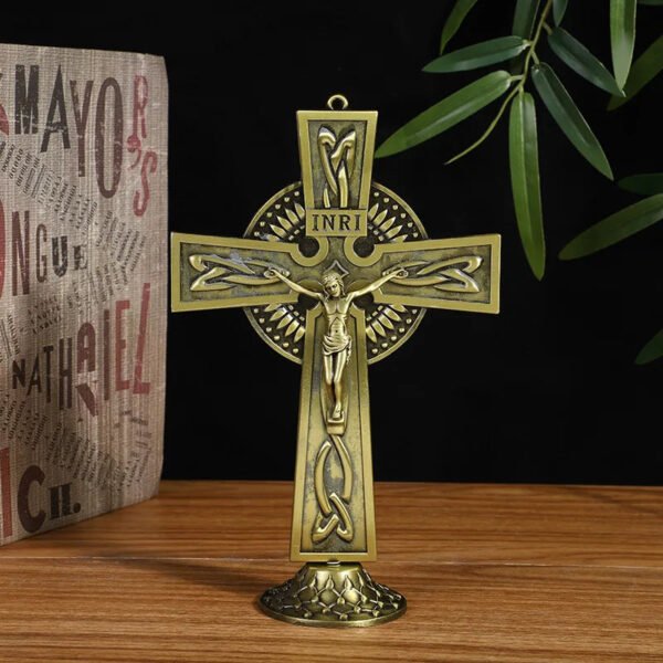 Christian Cross Home Decor Catholic Christ Jesus Orthodox Priest Church Utensils Crucifixo Ornament Religious Gift
