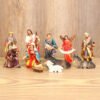 Christmas Nativity Scene Figures Resin Catholic Church Souvenirs Jesus Birthday Home Decoration