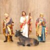 Christmas Nativity Scene Figures Resin Catholic Church Souvenirs Jesus Birthday Home Decoration