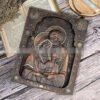 Church Decoration Relic Mother Joseph Holy Family Three Saint Wood Carving Christmas Birth Religious Figures