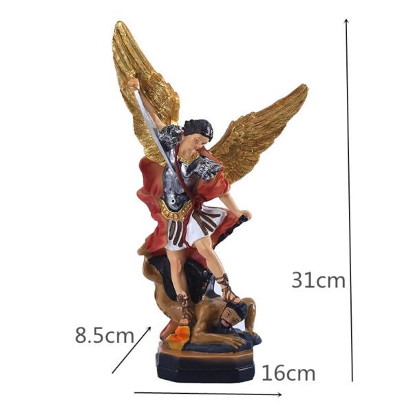 Church Utensils Archangel Statue St.Michael Resin Catholic Decor Home Orthodox Gift Regligious Figures