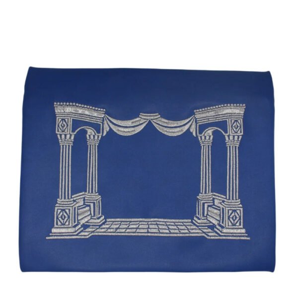 Church Utensils Tefifflin Bag For Jewish Tatllit Shawl Pu Leather Embroidered Design Judaica Gift