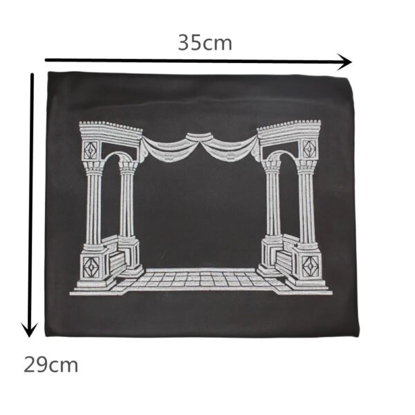 Church Utensils Tefifflin Bag For Jewish Tatllit Shawl Pu Leather Embroidered Design Judaica Gift