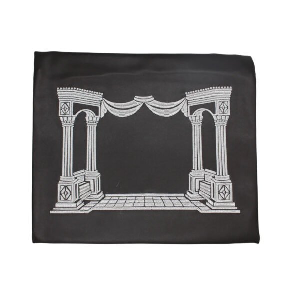 Church Utensils Tefifflin Bag For Jewish Tatllit Shawl Pu Leather Embroidered Design Judaica Gift