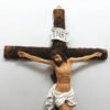 Church Utensils Wall Cross Jesus Crucifix Resin 60cm Christ Catholic Religious Home Decoration Priest