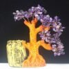Magicun Crystal~Citrine Lucky Tree Fortune Tree Welcome Guest Pine Fashion Home Crafts Feature Decoration Pen Holder Tree