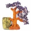 Magicun Crystal~Citrine Lucky Tree Fortune Tree Welcome Guest Pine Fashion Home Crafts Feature Decoration Pen Holder Tree