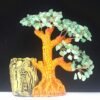 Magicun Crystal~Citrine Lucky Tree Fortune Tree Welcome Guest Pine Fashion Home Crafts Feature Decoration Pen Holder Tree