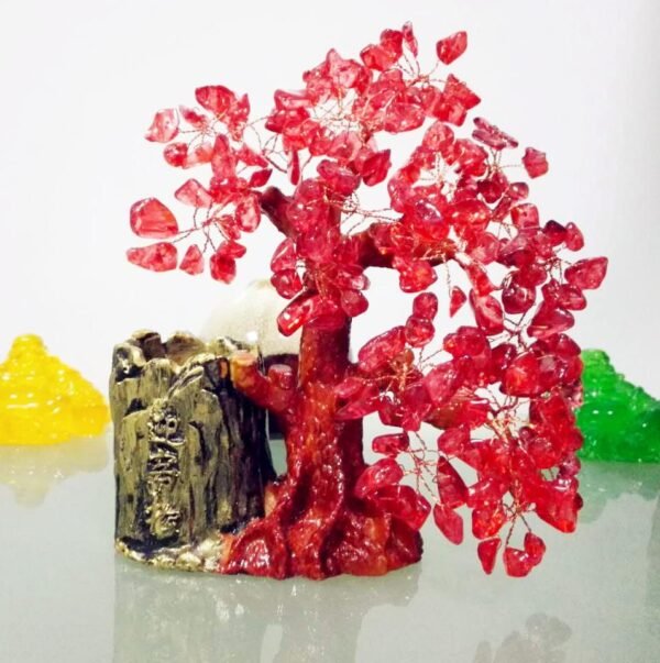 Magicun Crystal~Citrine ornaments crafts home decorations living room pen holder feng shui tree crystal tree