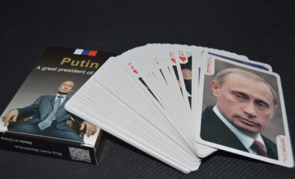 Collection poker 54pcs President of the Russian Vladimir Putin poker set celebrity playing cards deck novelty present pokers   Game related