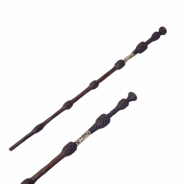 Metal/Iron Core Sirius Dumbledore Old Wand/ HP Magic Magical Wand/ Elegant Ribbon Gift Box Packing Wicca Collection