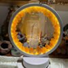 Creatitive Energy Mineral Stone Lamp Healing Crystals Night Light Home Lucky Gather Wealth Stone Decoration Energy Reiki Chakra