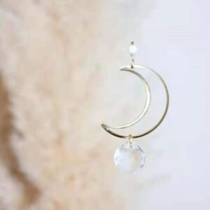 Crescent-Moon-Suncatcher-Crystal-Prism-Window-Hanging-Occult-Jewelry-For-Home-Gift Crescent Moon Suncatcher Crystal Prism Window Hanging Occult Jewelry For Home Gift