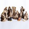 Crib Christmas Nativity Scene Figures Jesus Christ Home Decor Catholic Church Souvenirs