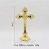 Cross Decor Jesus Christ Church Utensils Twelve Apostles Of Catholic Religious Orthodox Metal Craft Crucifixo Priest Ornament