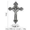 Cross Decor Jesus Christ Church Utensils Twelve Apostles Of Catholic Religious Orthodox Metal Craft Crucifixo Priest Ornament