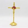 Cross Decor Jesus Christ Church Utensils Twelve Apostles Of Catholic Religious Orthodox Metal Craft Crucifixo Priest Ornament