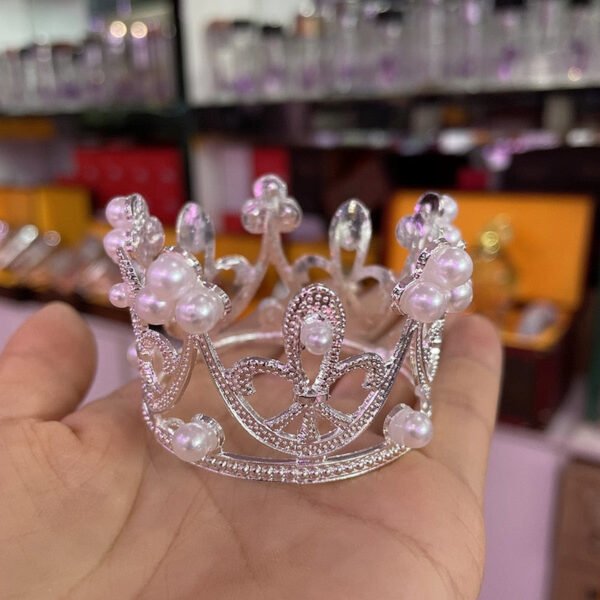 Crown Metal Crystal Ball Holder Sphere Display Stand Desktop Home Decoration Photography Props