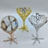 Crystal Ball Base Mesh Wine Glass Alloy Magic Sphere Display Stand Living Room Wine Cabinet Home Decoration Photography Props
