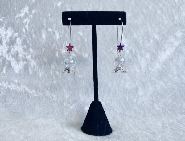 Crystal Ball Earrings, Witchy Jewelry Gift Gothic Fortune Teller Jewelry Gift