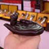 Crystal Ball Stand Resin Buddha One Hand Holder Statue Base for Display Home Office Fengshui Decor Ornament for 40-60mm Sphere