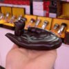 Crystal Ball Stand Resin Buddha One Hand Holder Statue Base for Display Home Office Fengshui Decor Ornament for 40-60mm Sphere