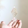 Crystal Geometry Suncatcher Crystal Prism Window Hanging Home Decor