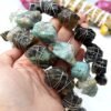 Crystal Rough Stone Crown Raw Crystal Irregular Quartz  Amethyst Seven Chakra Hair Band BOHO Gift