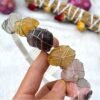 Crystal Rough Stone Crown Raw Crystal Irregular Quartz  Amethyst Seven Chakra Hair Band BOHO Gift