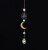 Crystal Suncatcher Crescent Moon Rainbow Catcher Home Decor Celestial Jewelry