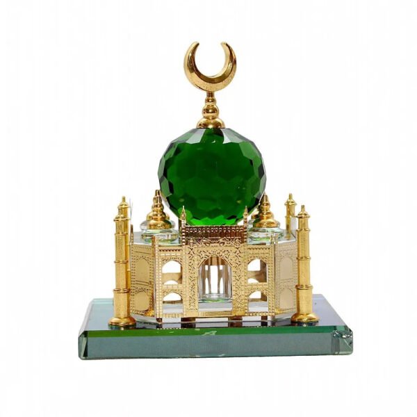 Crystal Taj Mahal Mosque Home Decor Muslim Perfume Ornaments Gift Tabletop Church Utensils