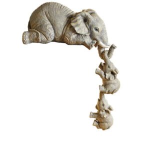 Cute-Elephant-Figures-Haning-Resin-Crafts-Home-Decoration-Three-Piece-Sets Cute Elephant Figures Haning Resin Crafts Home Decoration Three Piece Sets