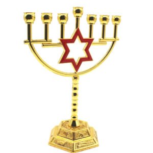 David-Star-Menorah-Home-Decoration-Jewish-7-Branch-Hanukkah-Gold-Color-Alloy-Judaism-Church-Utensils-Candelabra David Star Menorah Home Decoration Jewish 7 Branch Hanukkah Gold Color Alloy Judaism Church Utensils Candelabra