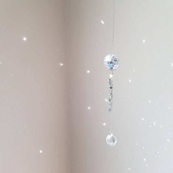 Disco Ball Suncatcher | Lunar Suncatcher |wall Hanging | Boho Decor