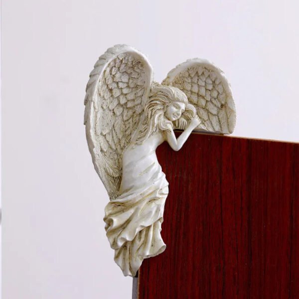 Door Frame Redemption Angel Resin Ornament Home Decor Statue Church Utensils