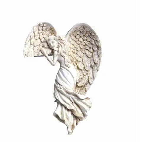 Door Frame Redemption Angel Resin Ornament Home Decor Statue Church Utensils