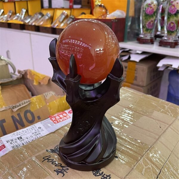 Dragon Claw Crystal Ball Base Resin Charm Crafts Ornament Sphere Display Holder Decorations Suitable for 6-10cm Balls