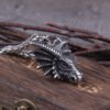 Dragon Pendant Necklaces Titanium Steel Jewelry Animal Head Necklace Punk Men Accessories Dragon Pendant Jewelry