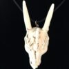 Dragon Skull Necklace- Resin Replica Hand Carved-gothic Steampunk