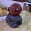 Dragon Tortoise Resin Crafts Crystal Ball Base Jade Ball Display Stand Home Office Collections Lucky Mascot Feng Shui Ornaments