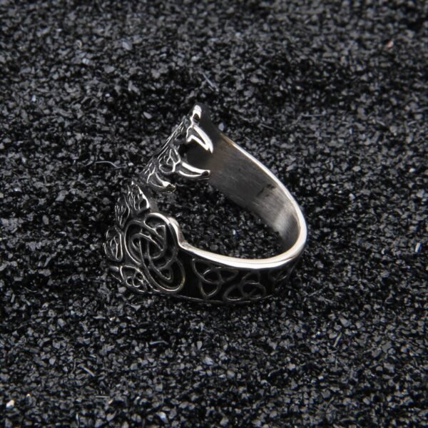 Magic Ring~  new style Stainless steel Adjust size Viking Bear claws Ring for men gift