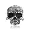 Magic Ring~ Mens Boys Vintage 316L Stainless Steel Rugged Skull Rings Fashion Punk Party Biker Jewelry HF180