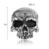 Magic Ring~ Mens Boys Vintage 316L Stainless Steel Rugged Skull Rings Fashion Punk Party Biker Jewelry HF180