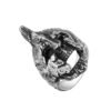 Magic Ring~ Punk Gothic Biker Skull Ring Spartan Hero Mask Helmet Nordic Pagan Viking Rings For Men Vintage Jewelry HF540