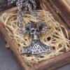 soldier stainless steel viking rune mix skull head pendant necklace punk heavy titaniums steel jewelry for men