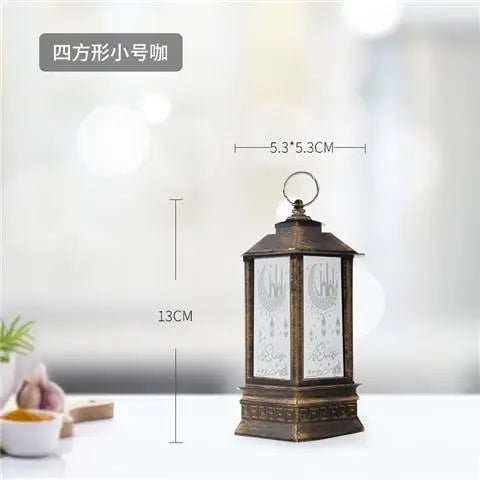 EID Palace Decoration Lanterns Home Decor Ramadan Muslim Events Decorative Light Wind Lamp