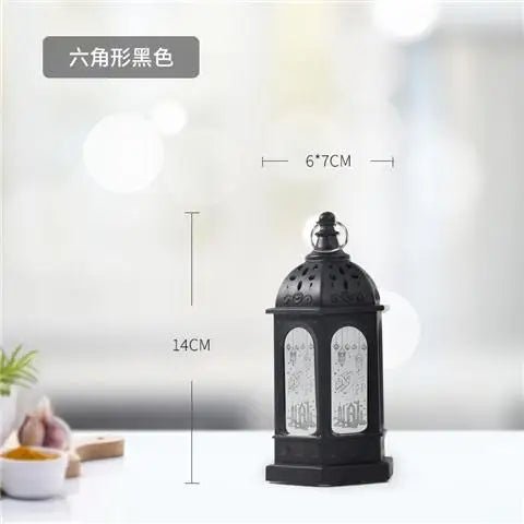 EID Palace Decoration Lanterns Home Decor Ramadan Muslim Events Decorative Light Wind Lamp