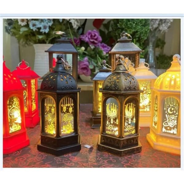 EID Palace Decoration Lanterns Home Decor Ramadan Muslim Events Decorative Light Wind Lamp