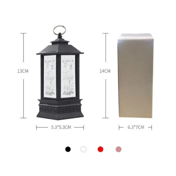 EID Palace Decoration Lanterns Home Decor Ramadan Muslim Events Decorative Light Wind Lamp